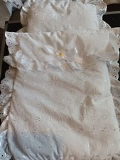 Hand made embroidery anglaise