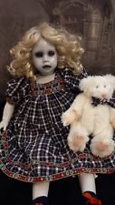 OOAK GOTHIC HORROR DOLL CREEPY LARGE 