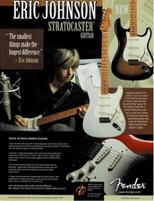 ERIC JOHNSON - FENDER GUITARS