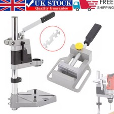 Adjustable Hand Drill Press Bench Stand Workbench Pillar Clamp Drilling Collet