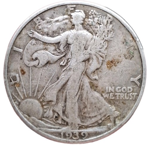 1939 usa 900 silver walking - usa, .900
