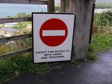 Photo A3 No entrance for Haven