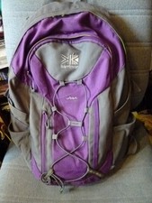 Karrimor Purple and Grey Urban 30 Litre Backpack. Amazing Condition Hardly Used