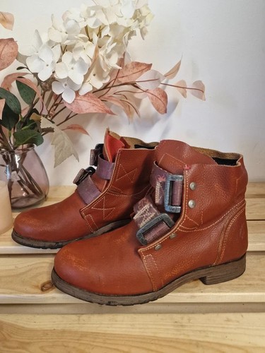 Women fly london red - london, brown