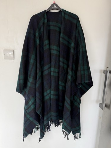 Johnstone elgin tartan cape - of,