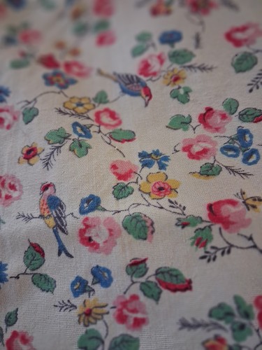 Vintage french cotton - vintage,