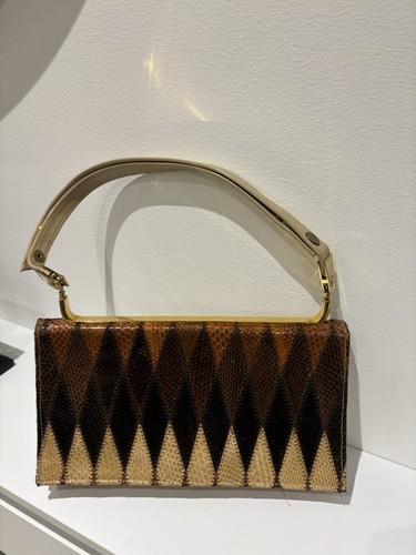 Vintage hamilton cream brown - vintage, cream/brown