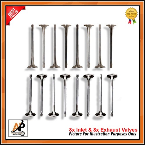 Inlet 8x exhaust valves - inlet,
