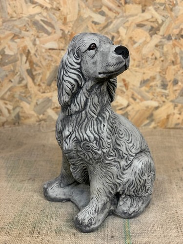 Large spaniel sculpture
