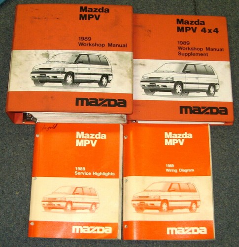 1989 mazda mpv van - mpv,