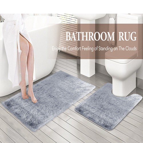 Piece sparkle style bath mat - style,