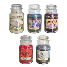 Yankee Candle Large Candles Rare - Angel Wings, Witches Brew and much more