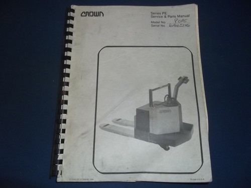 Crown pallet jack stacker - pallet,