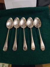 5 Antique Serving Spoons