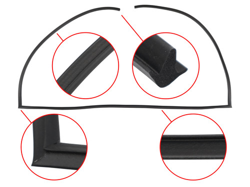 Holden upper tailgate rubber - holden,
