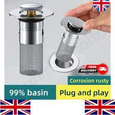 Bathroom Sink Plug Stopper Pop