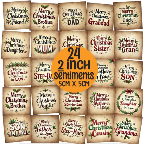 Sentiments xmas - 24,