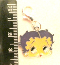 Cute Betty Boop Enamel Clip-on