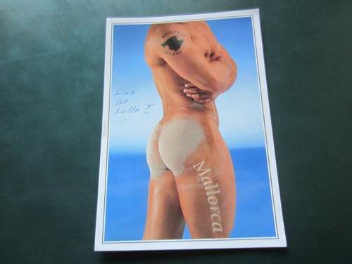 Postcard mallorca nude - postcard,