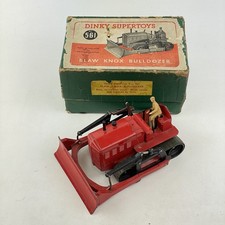 Vintage Boxed Dinky Supertoys No. 561 Blaw Knox Bulldozer Red Box A/F