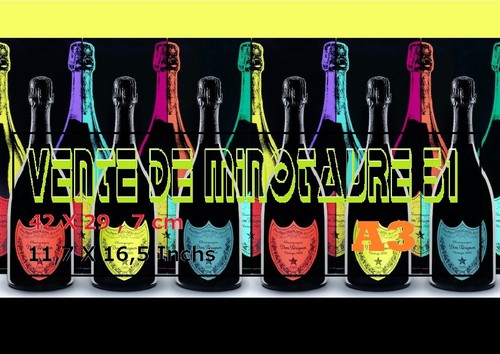 Andy warhol champagne dom - warhol,