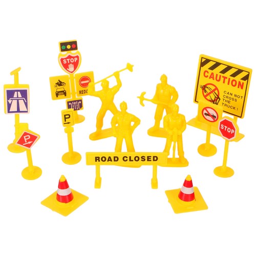 Miniature plastic traffic - miniature,