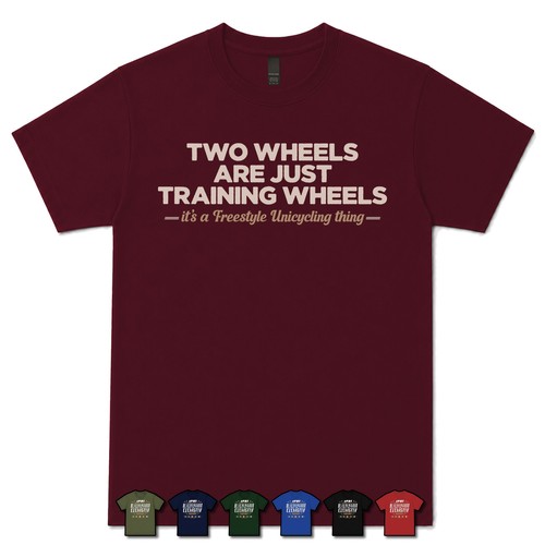 Two wheels are just - are,