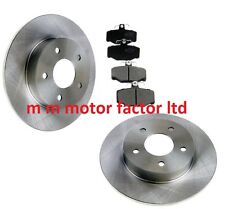 FITS Nissan Almera Tino |2000-2006| 1.8 2.0 2.2 DCi Rear Brake Discs & Pads