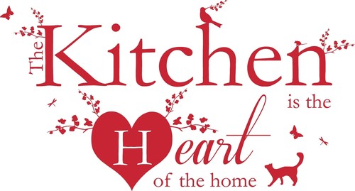 Kitchen the heart - heart,