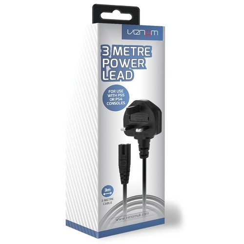 Venom ps5 power adaptor 3m - power,