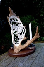 Candlestick holder made from