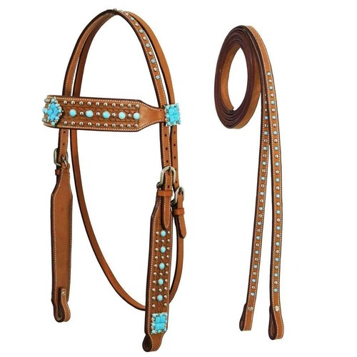 Leather western tack set - tack, with