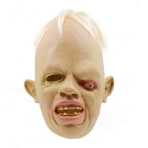 Sloth latex mask deluxe - latex,