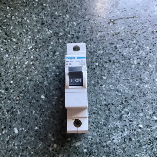 Hager amp curve - 20, mcb