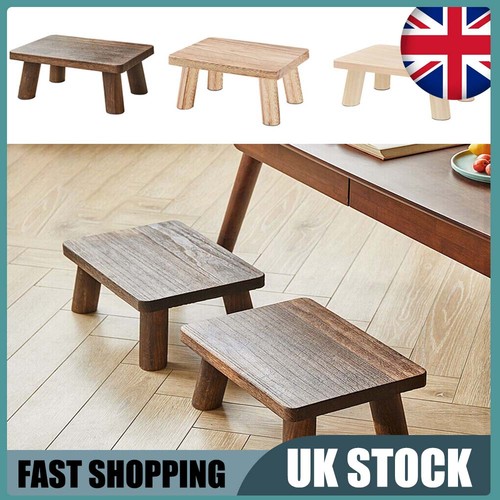 Wooden step stool low - stool,