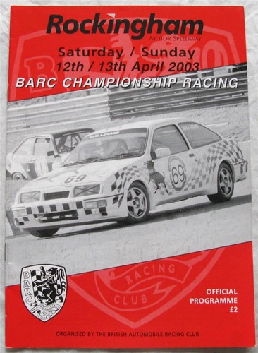 Rockingham apr 2003 barc - rockingham, 13