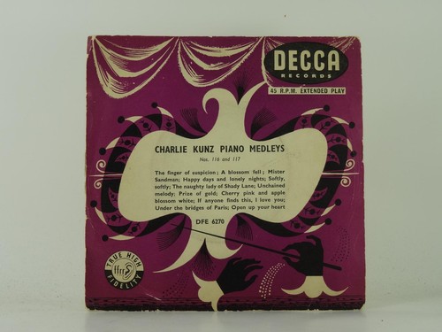 Charlie kunz piano - charlie, the