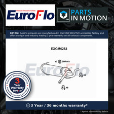 Exhaust Back / Rear Box fits