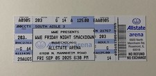 WWE SMACKDOWN TICKET STUB