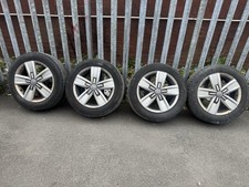 17” Volkswagen Transpoter Alloys & Tyres Set Of 4 5-120 PCD Genuine Set X 4