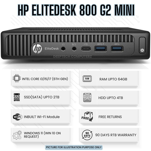 Elitedesk 800 mini pc - hp, g2