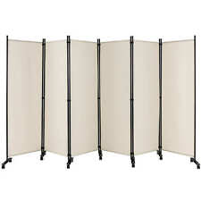 Portable Wall Divider and Separator Office Privacy Protection-White