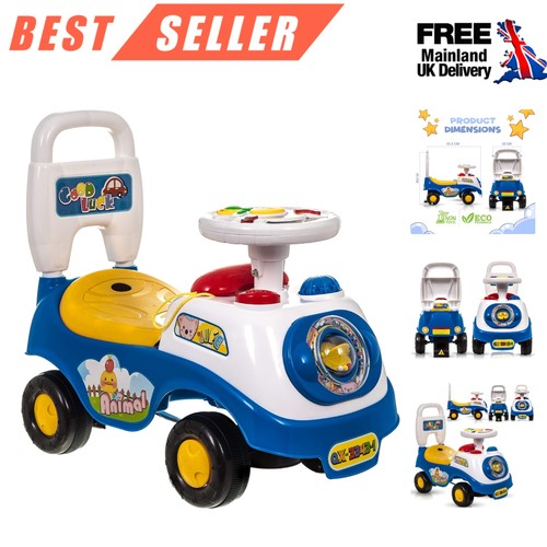 Fun blue baby ride - on, toy