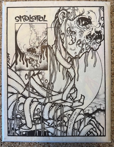 Pushead skeletal book - skeletal,