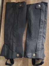 EQvvs Black Amara Suede Horse