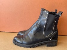 Zara TRF Women's Black Leather