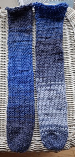 Hand knitted hygge socks - hygge,