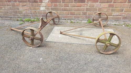 Vintage set cast iron - set,