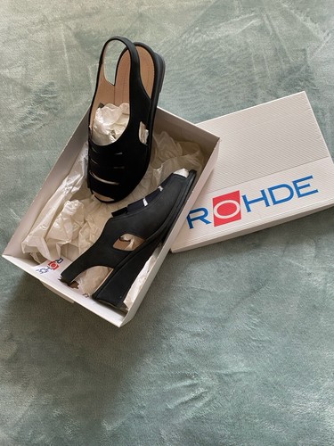 Brand new black nubuck leather - brand,