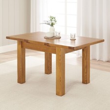 Dining table rustic - oak, small